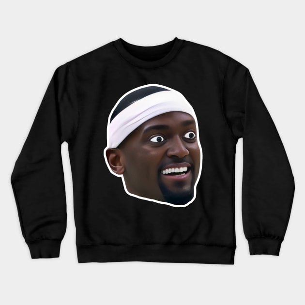 Crazy Eyes Bobby Portis Crewneck Sweatshirt by darklordpug